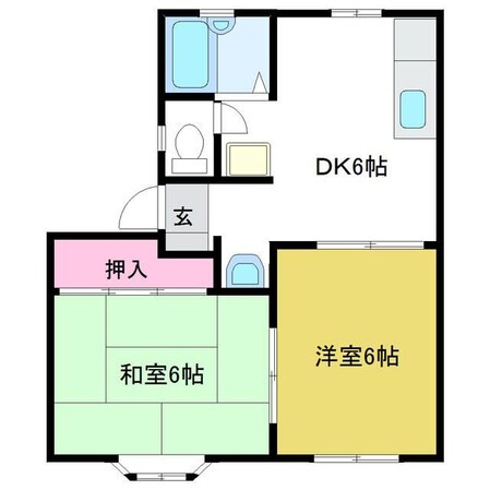 ストークハイツ吉成の物件間取画像
